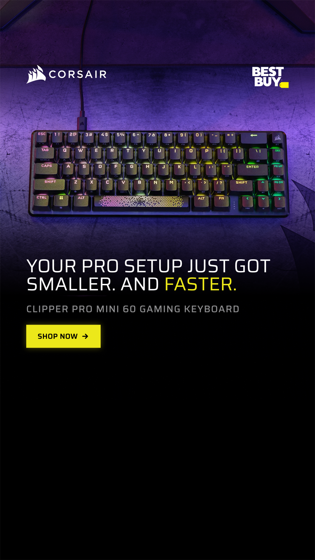 CORSAIR Facebook ad