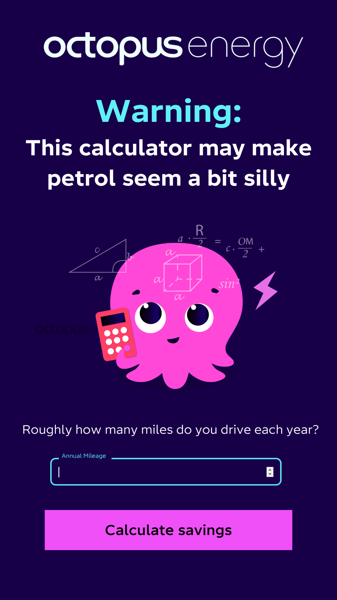 Octopus Energy Facebook ad
