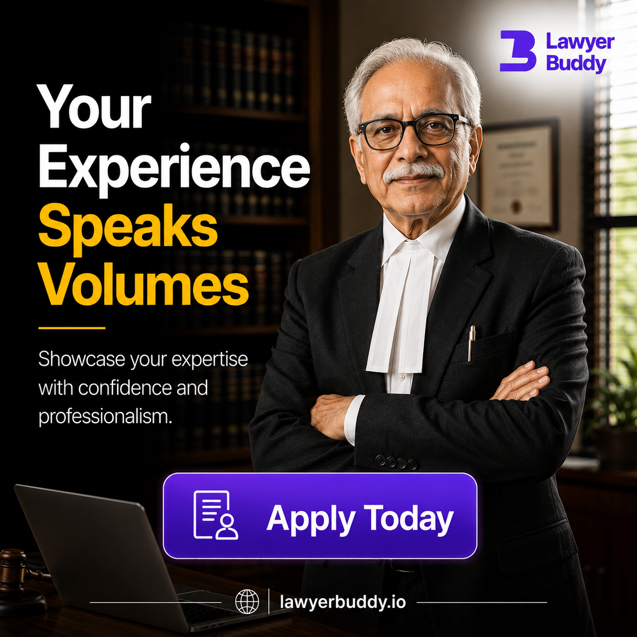 LawyerBuddy Facebook ad: Join India’s First AI Legal Platform