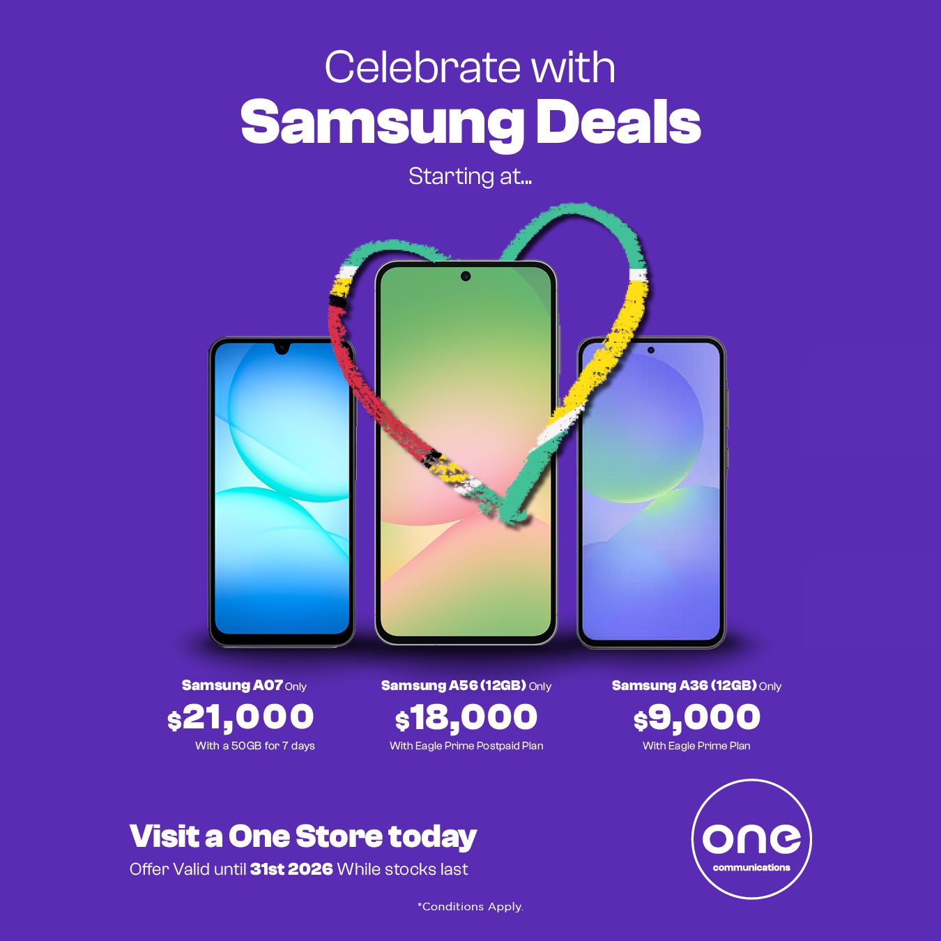 One Communications Facebook ad