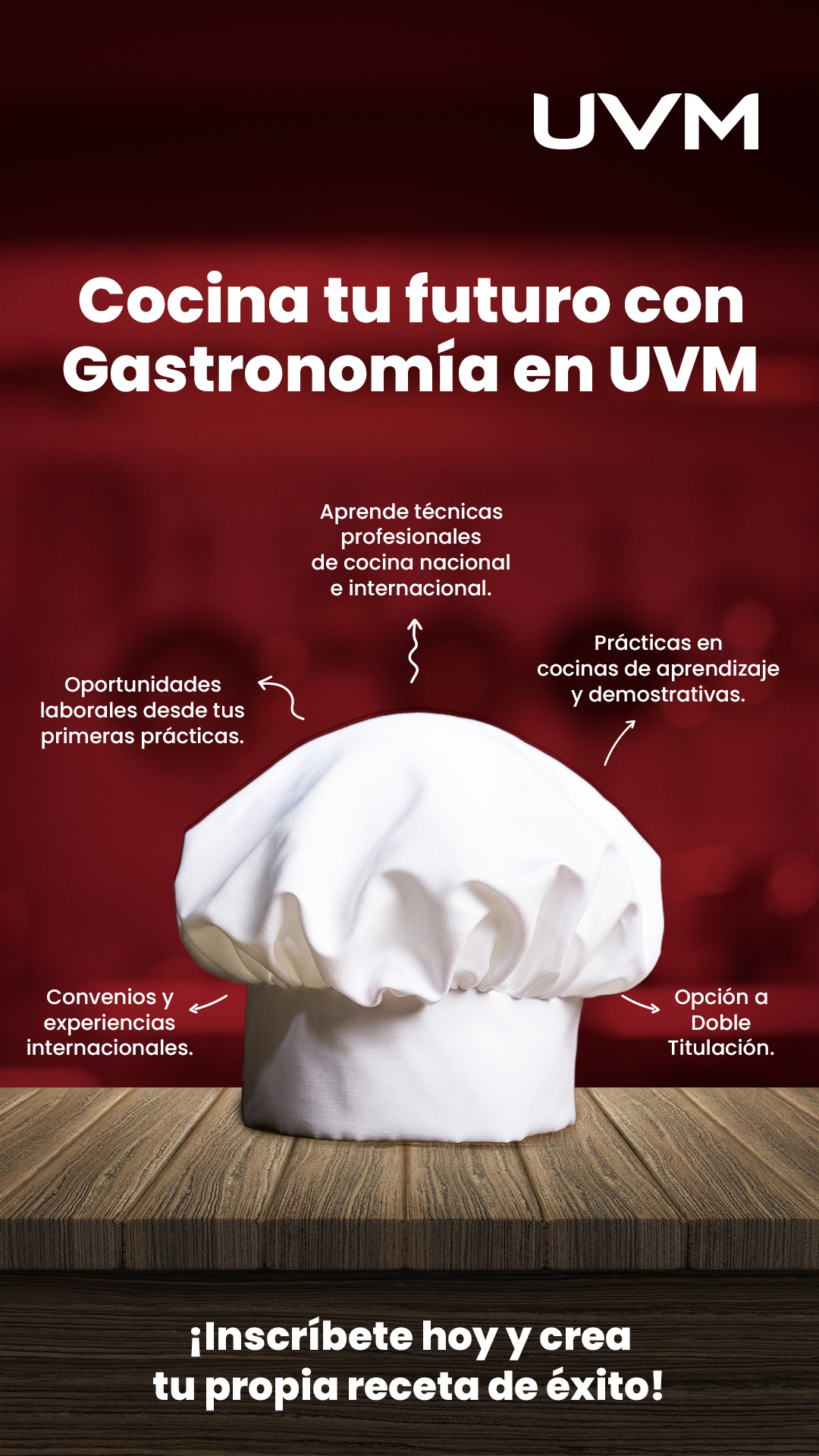 UVM Facebook ad