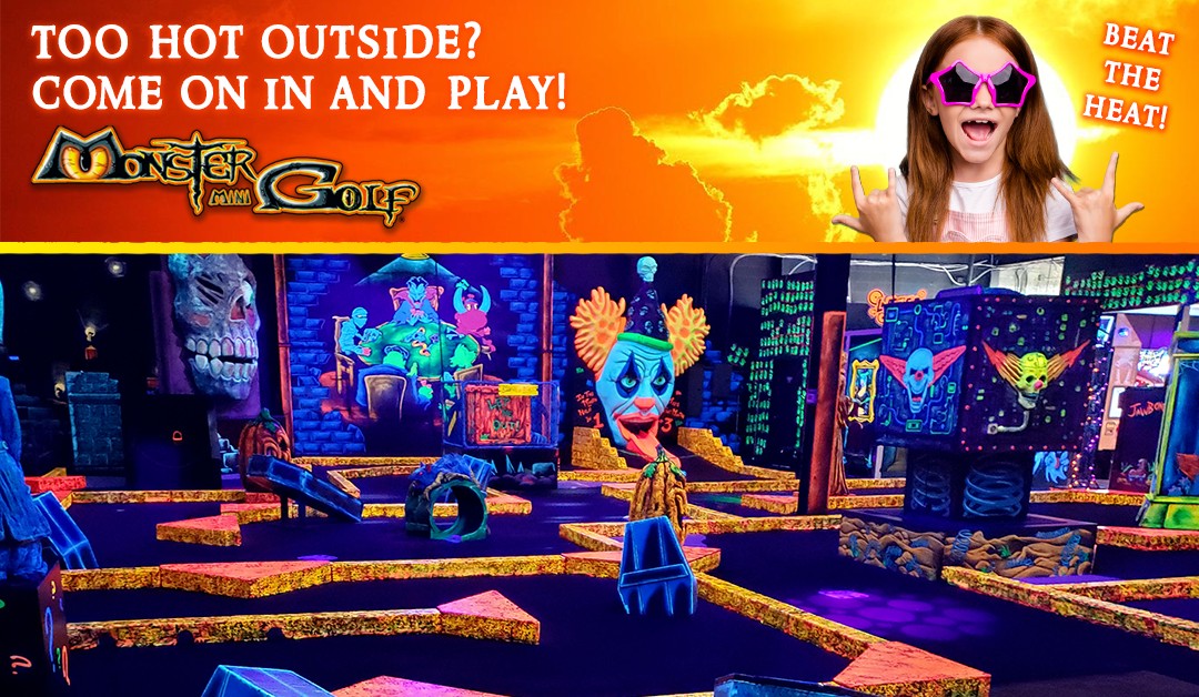 Monster Mini Golf - Gaithersburg, MD Facebook ad