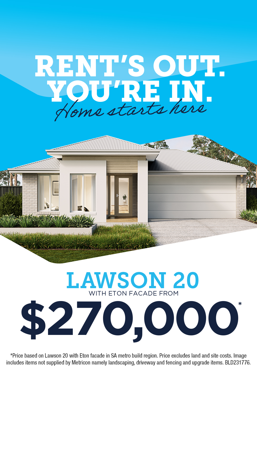 Metricon Facebook ad