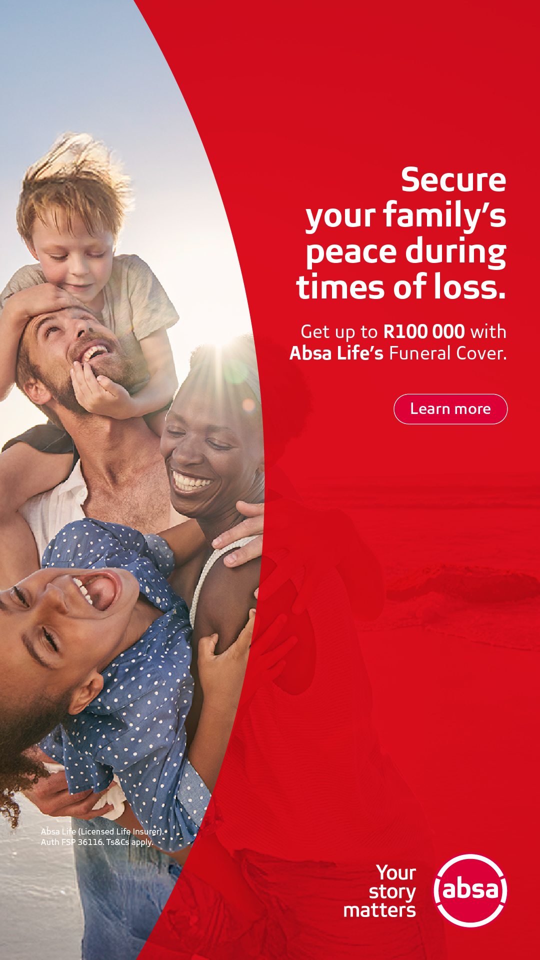Absa South Africa Facebook ad