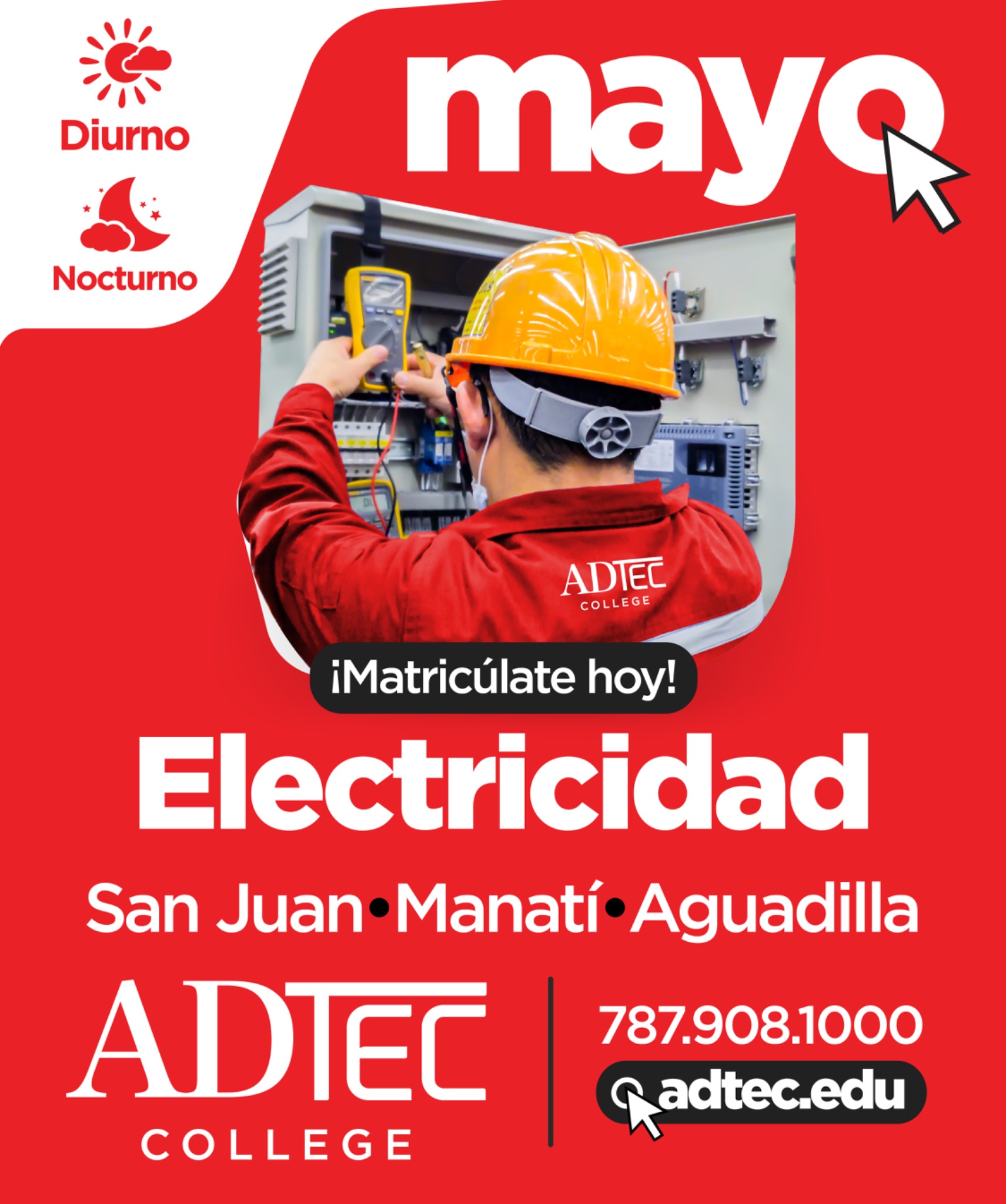 Adtec College Facebook ad