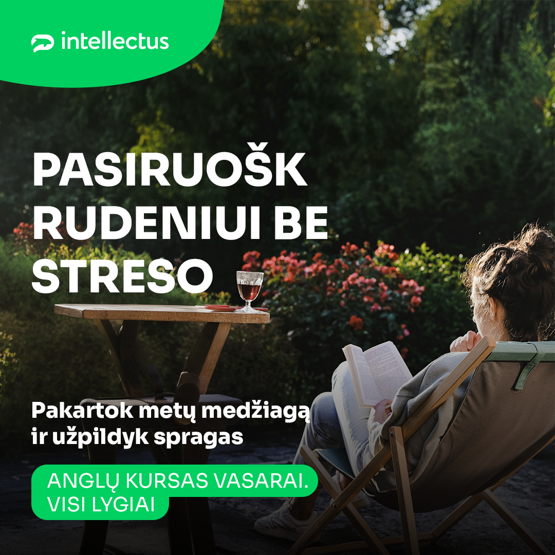 Anglų kalbos mokykla „Intellectus“ Facebook ad