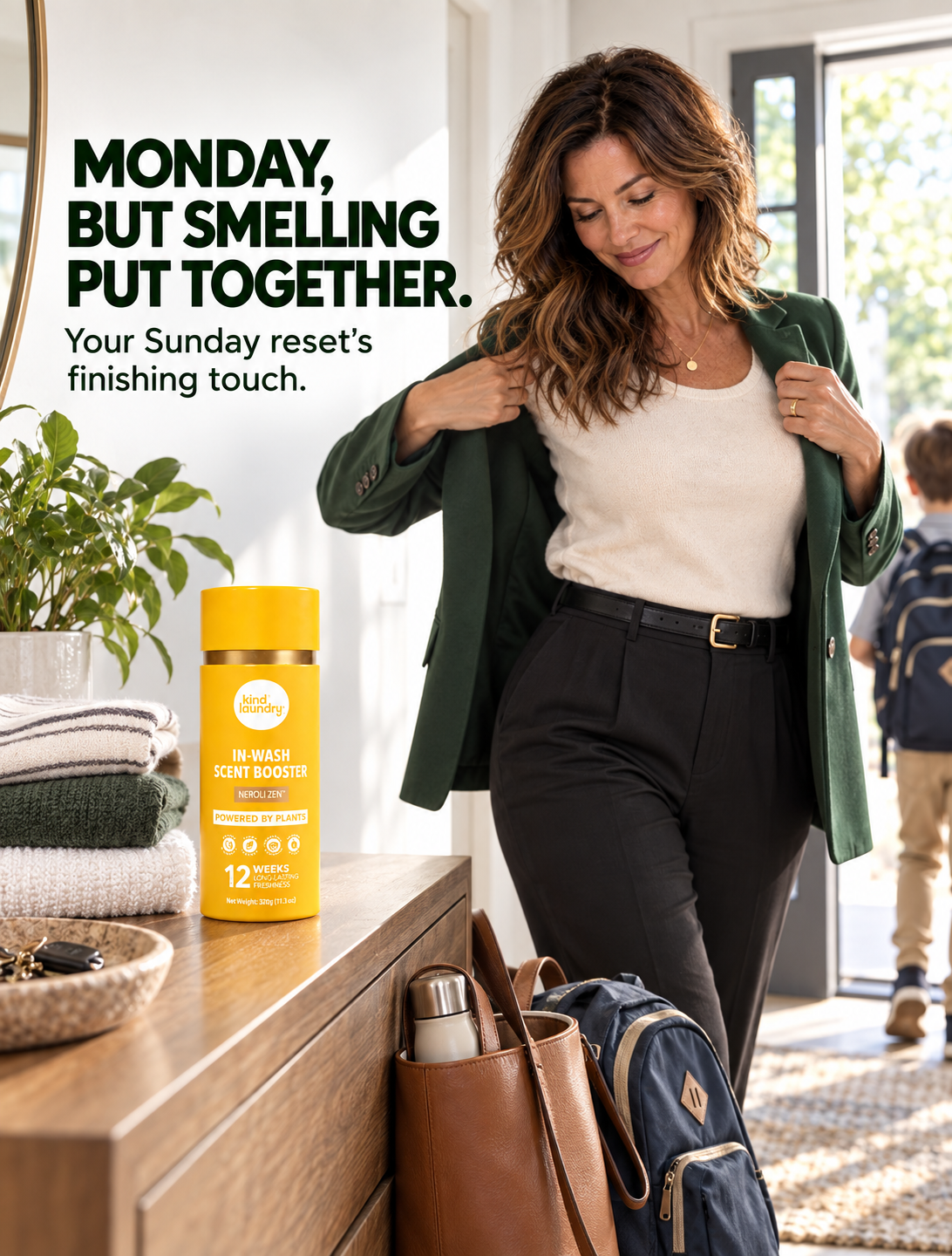 Kind Laundry Facebook ad: Plant-Derived Freshness That Doesn't Peak on Laundry Day