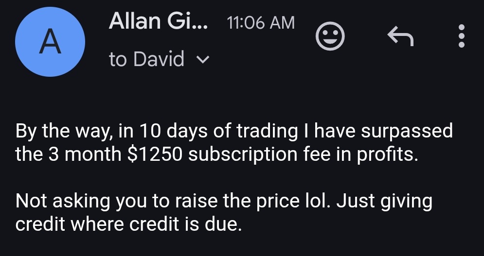 Option Trading with David Jaffee - Win Up to 98% of Your Trades Facebook ad from May 7, 2026