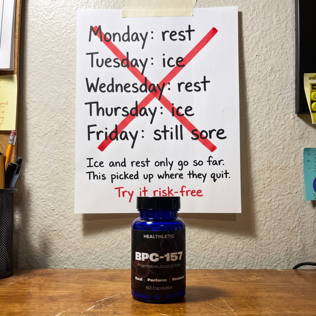 Healthletic US News Facebook ad: The Hidden Reason Your Body Stopped Recovering