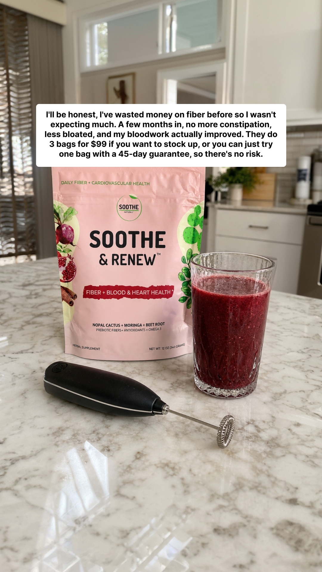 Soothe Naturals Facebook ad
