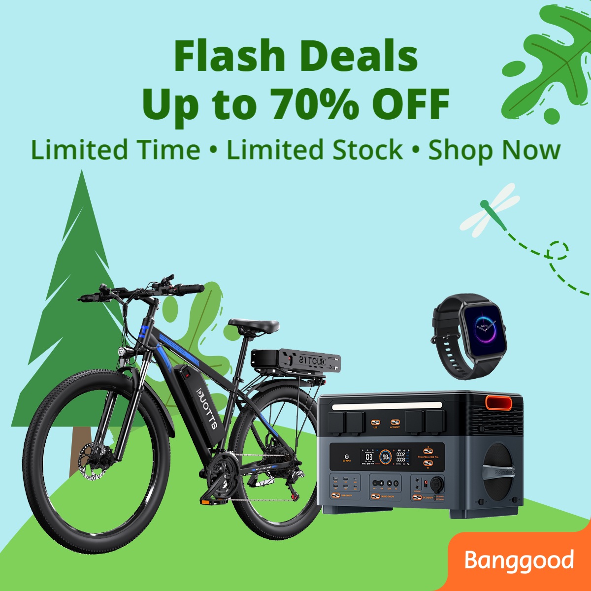 Banggood Facebook ad
