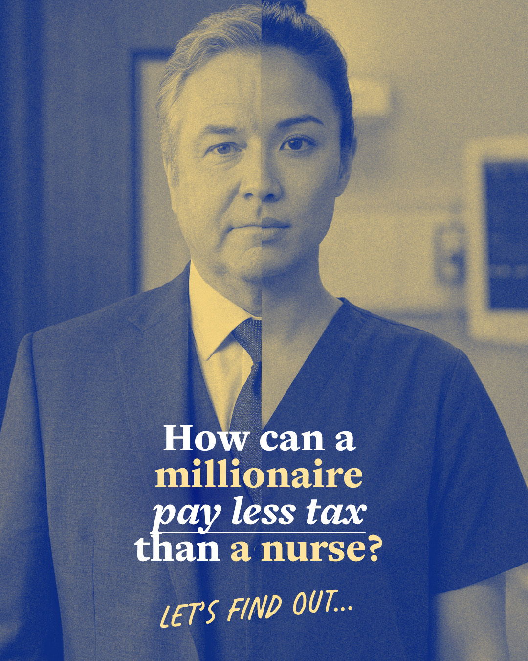 Australian Unions Facebook ad: Trusts and tax breaks have meant people with…