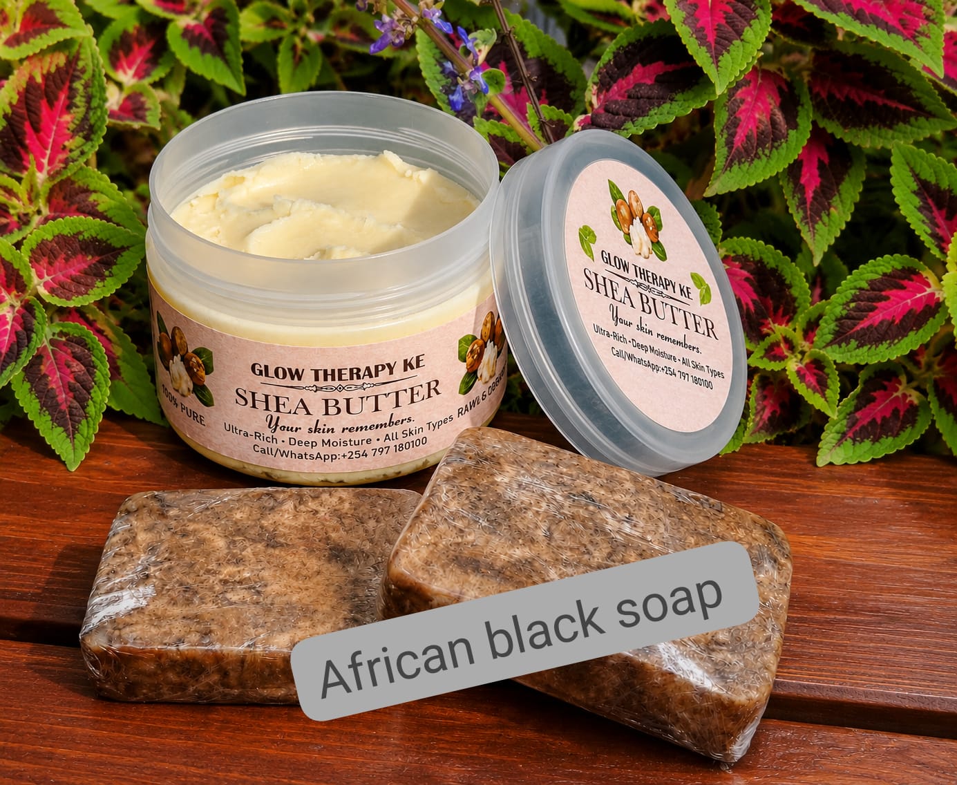 Winnie Facebook ad: Pure Shea butter for stretch marks and Dry…