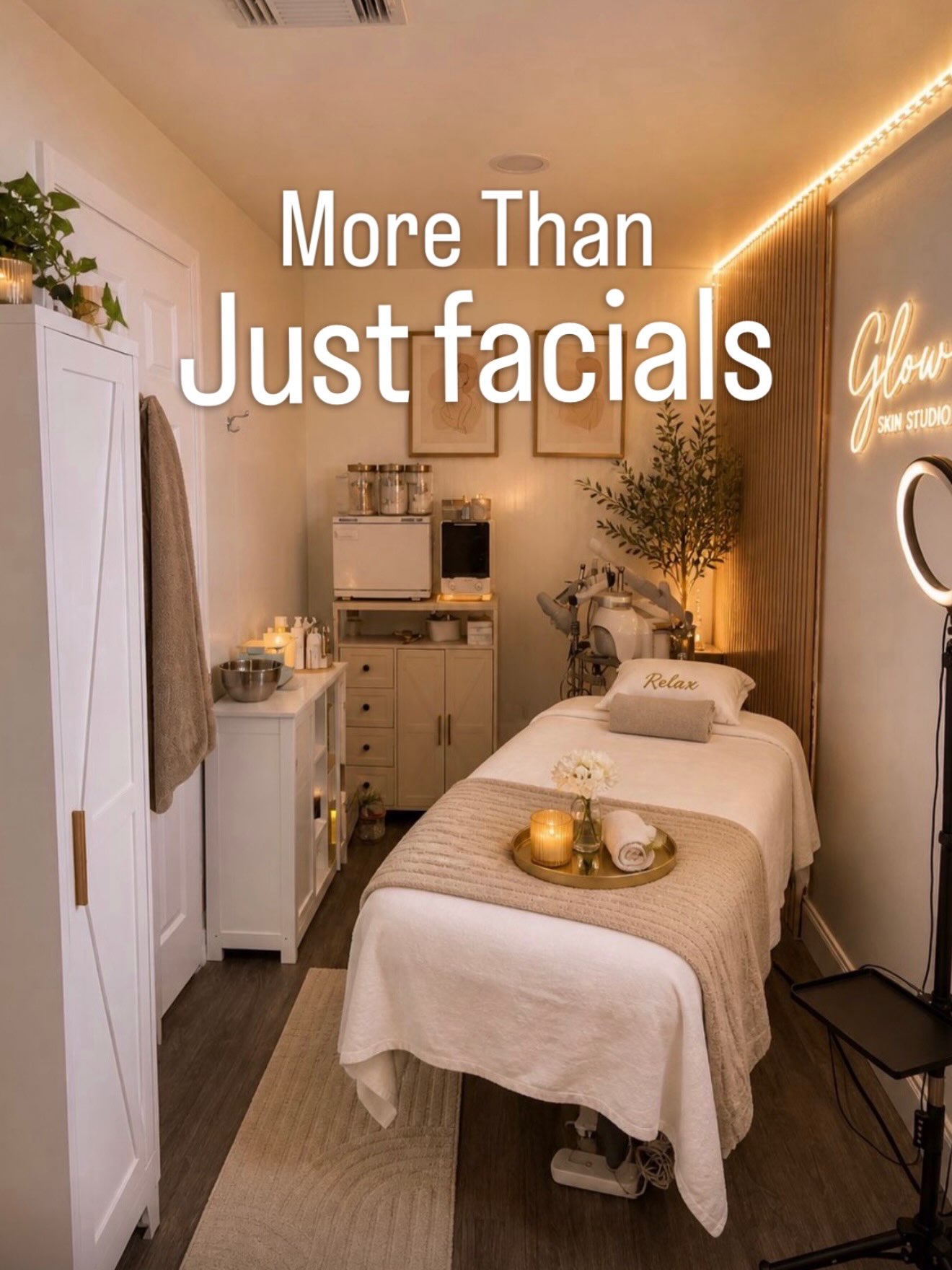 Pureskin Facials Facebook ad: More than just facials…