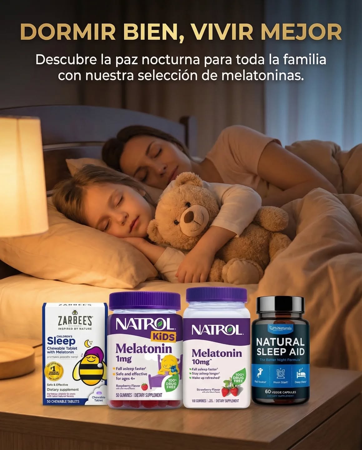 vitasmartgt Facebook ad: ¿No estás durmiendo bien?