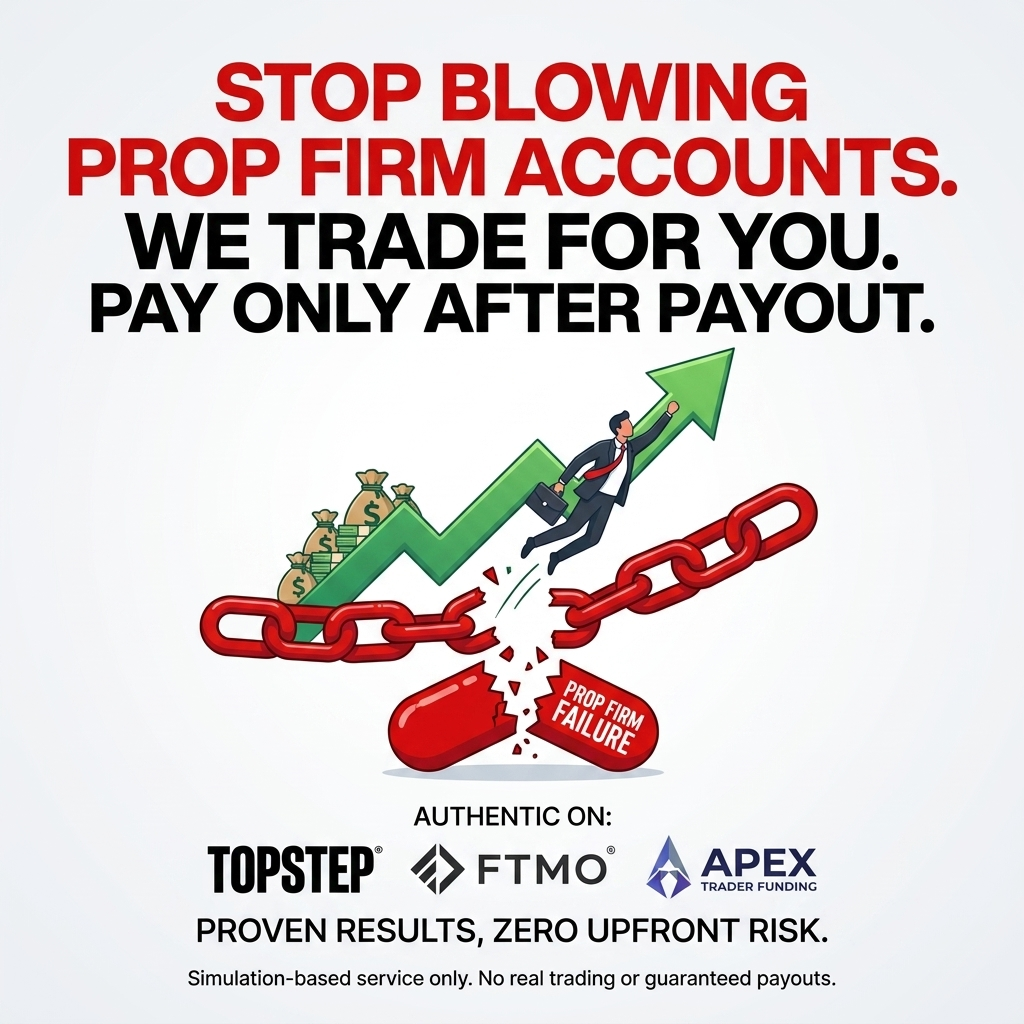 Tradeorithms Facebook ad: We Pass & Manage Your Funded