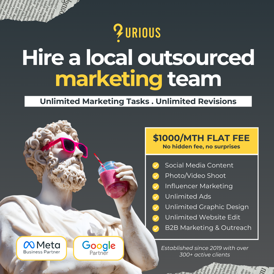 Qurious Media Singapore Facebook ad