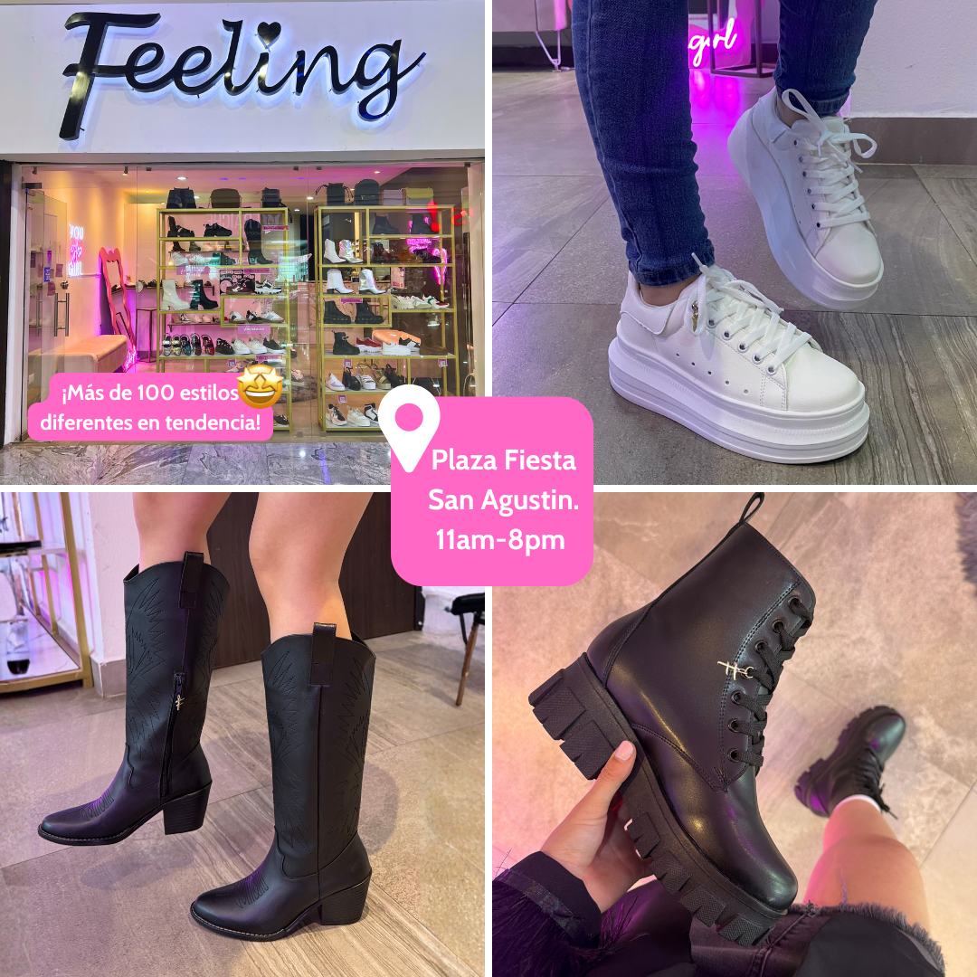 Feeling.Mx Facebook ad: Tu nueva zapatería favorita!