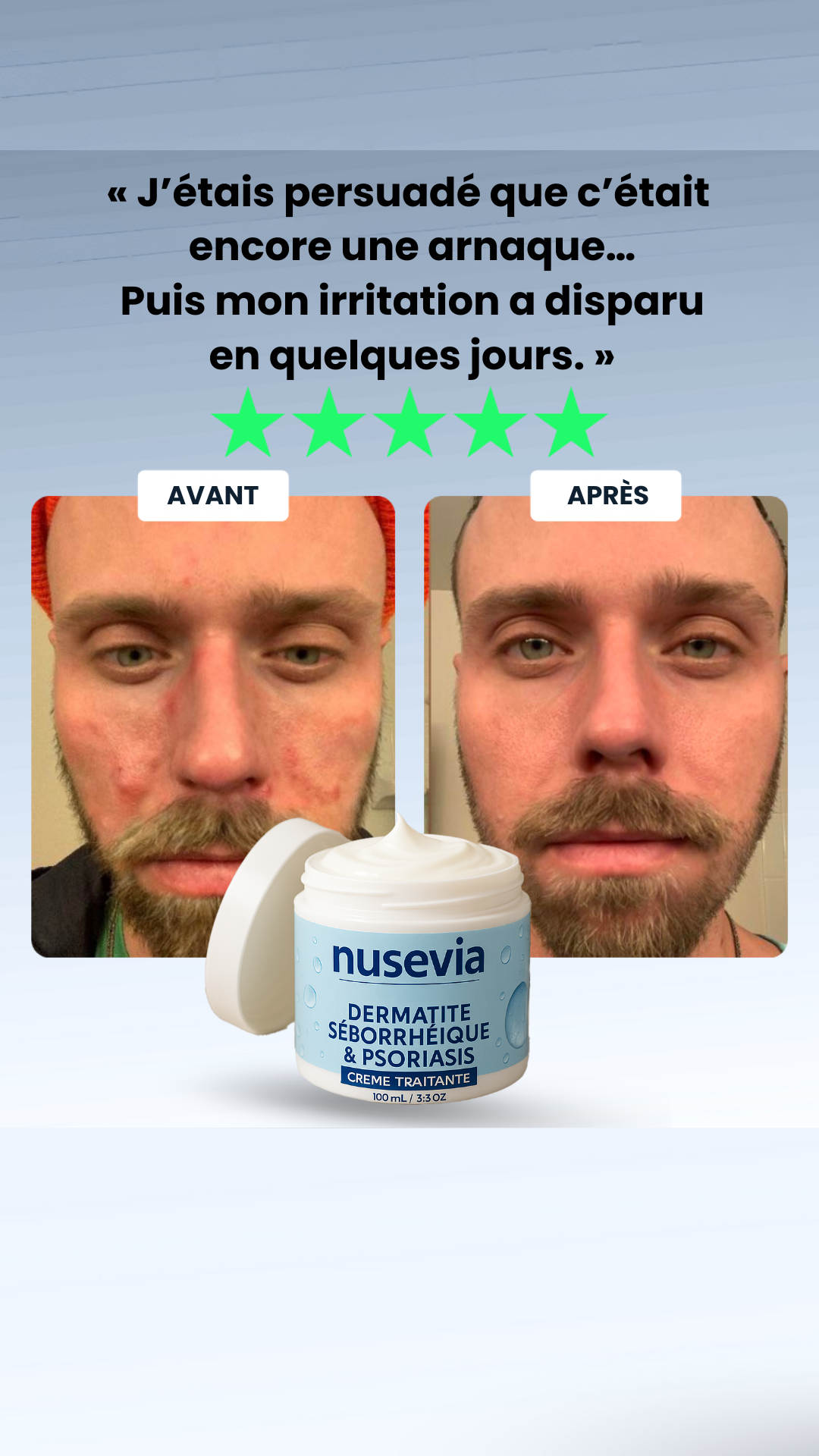 Nusevia Facebook ad