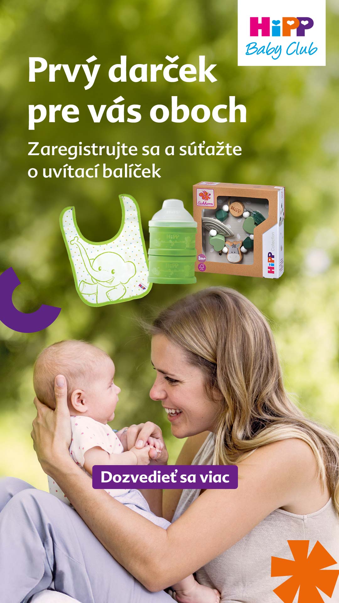 HiPP Česká republika & Slovensko Facebook ad
