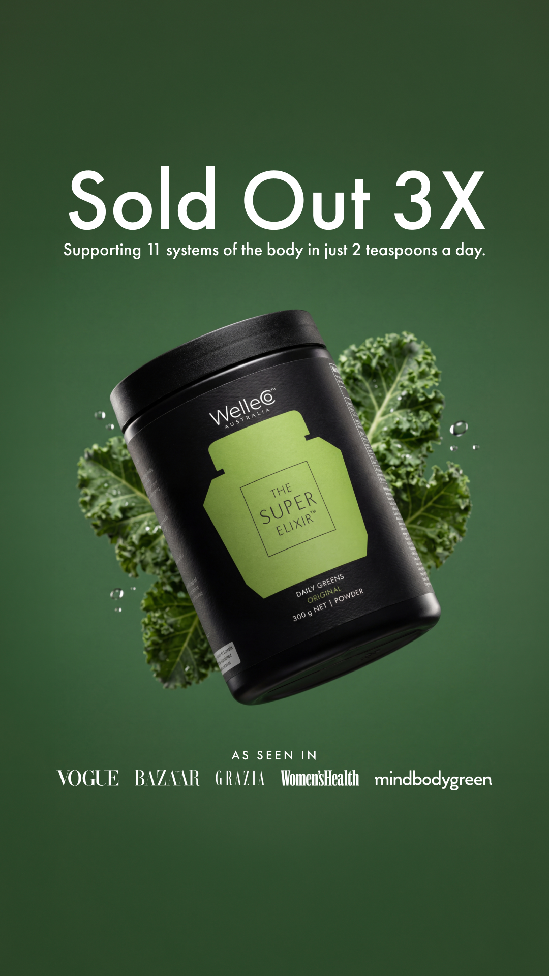 WelleCo Facebook ad