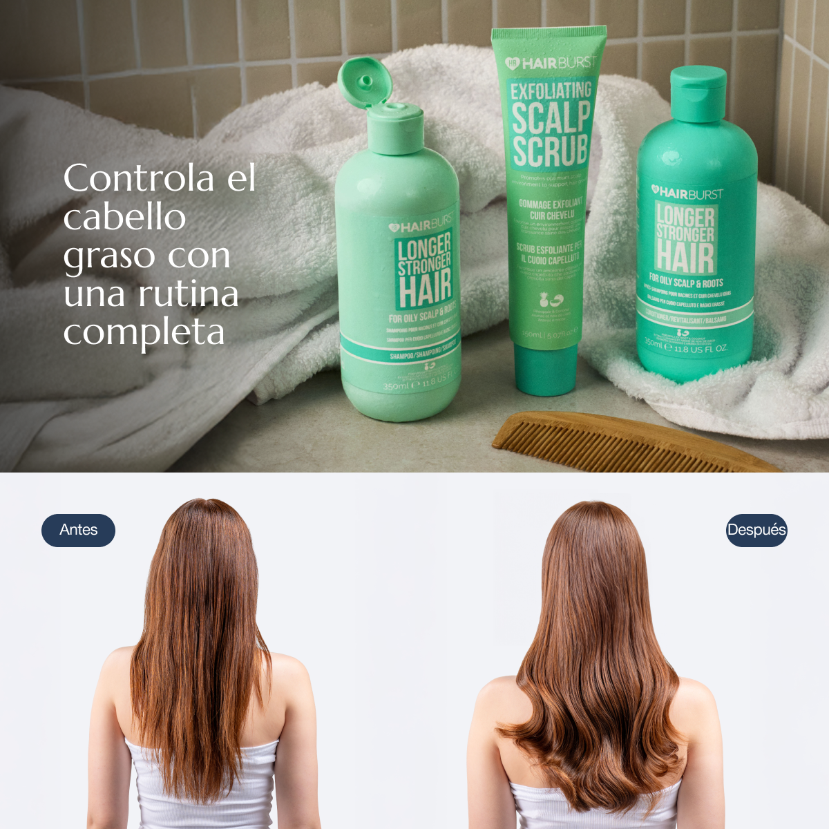 Hairburst España Facebook ad
