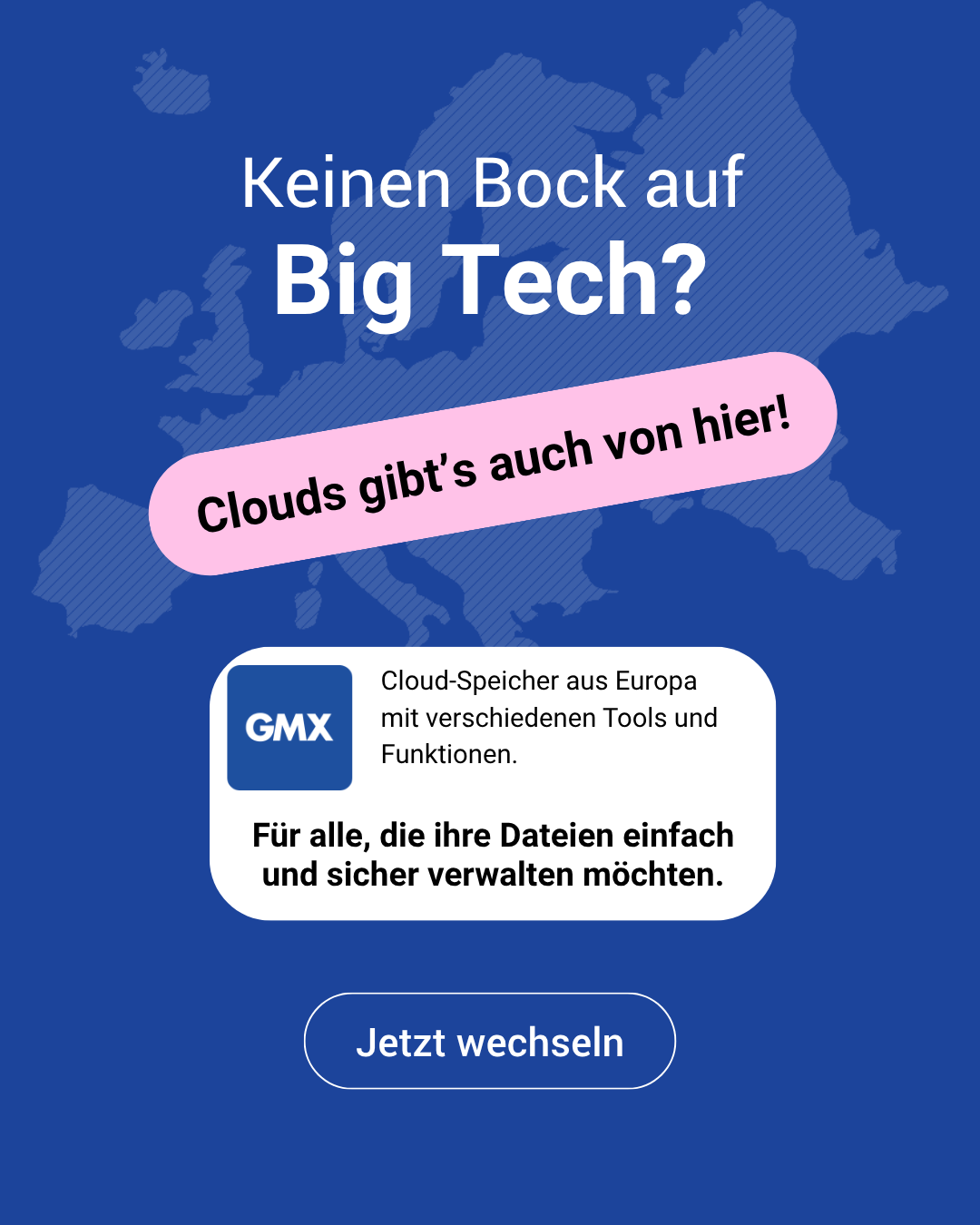 GMX Facebook ad from Apr 22, 2026