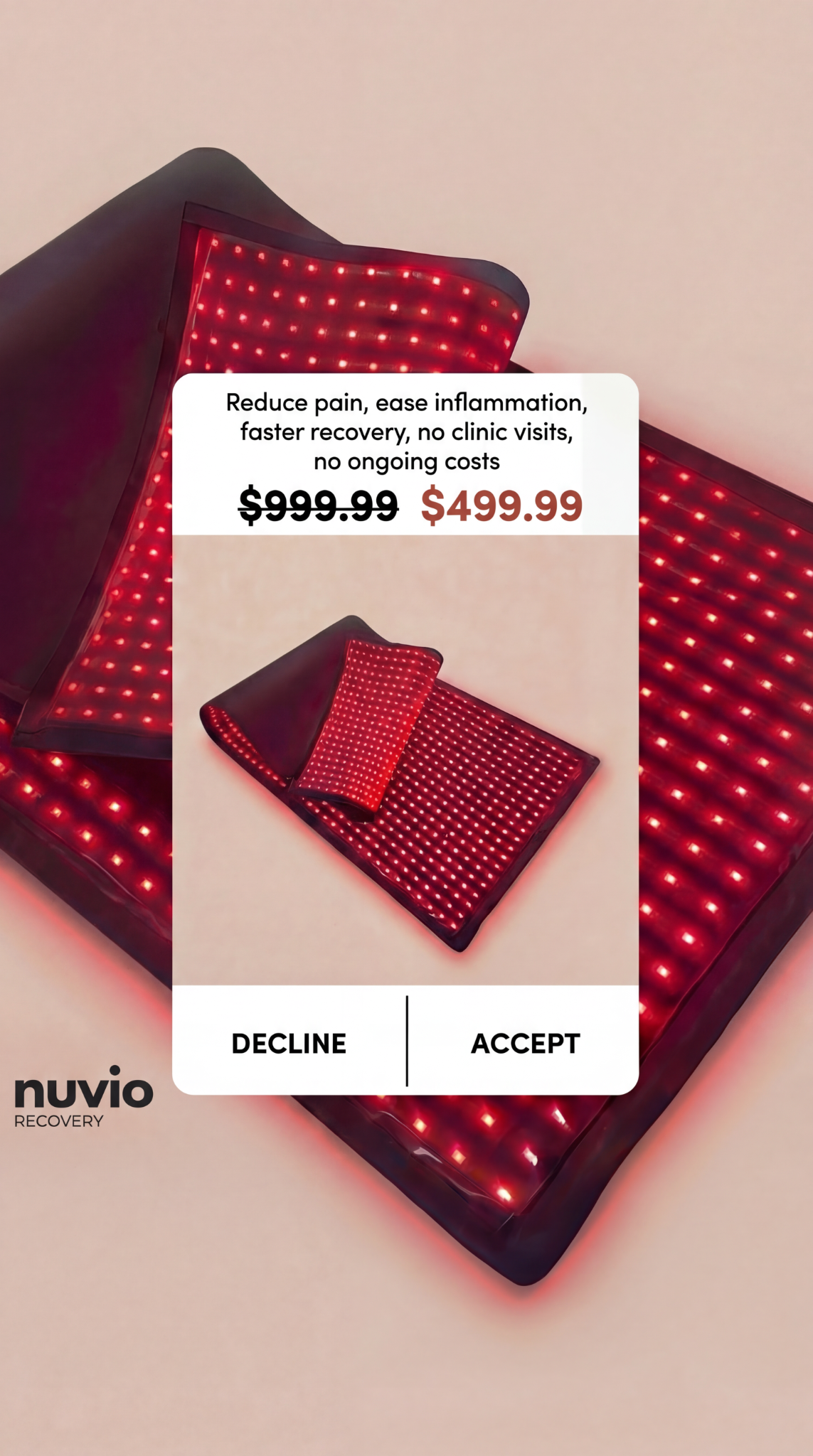 Nuvio Facebook ad