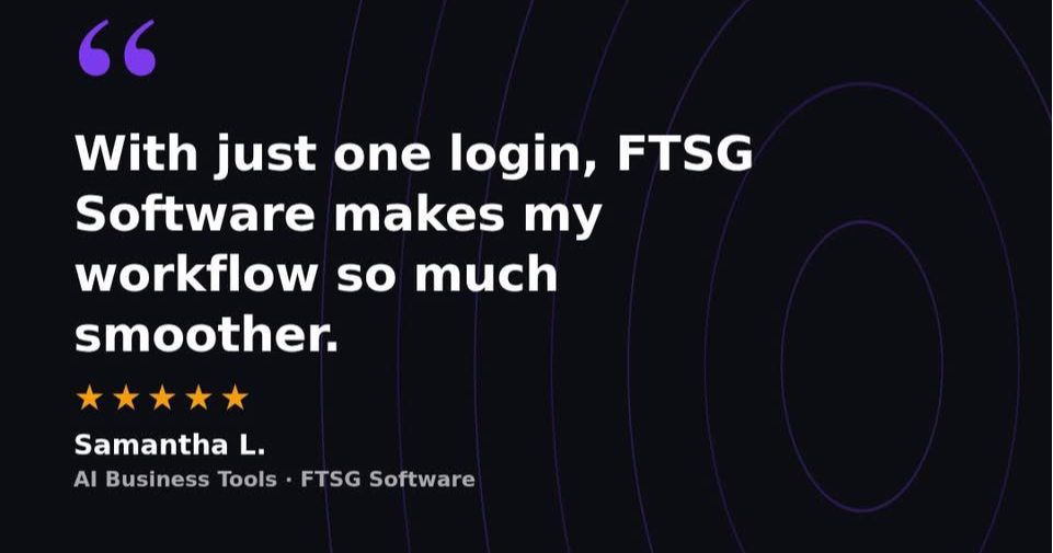 FTSG Software Facebook ad