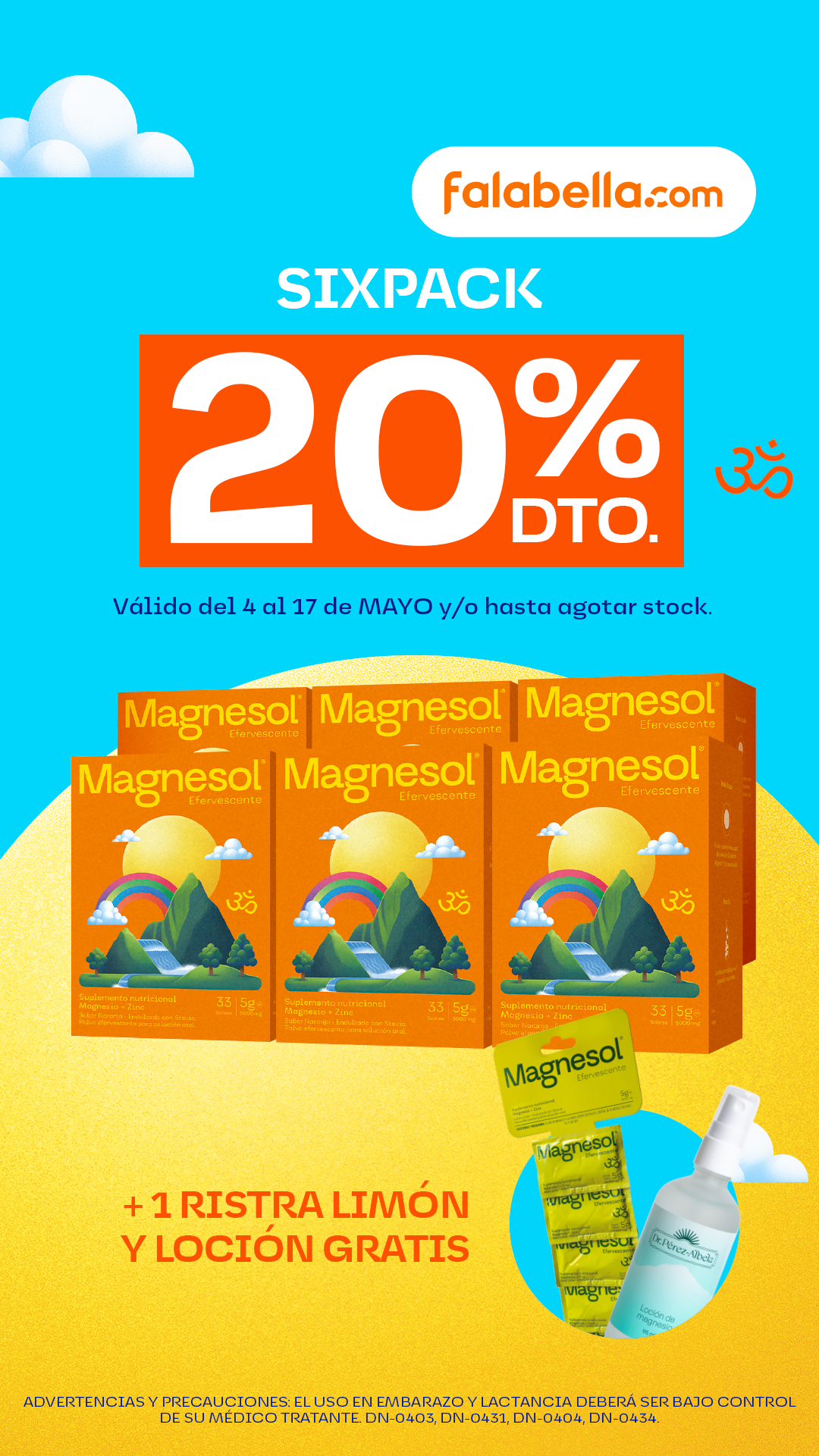 MAGNESOL Facebook ad from May 8, 2026