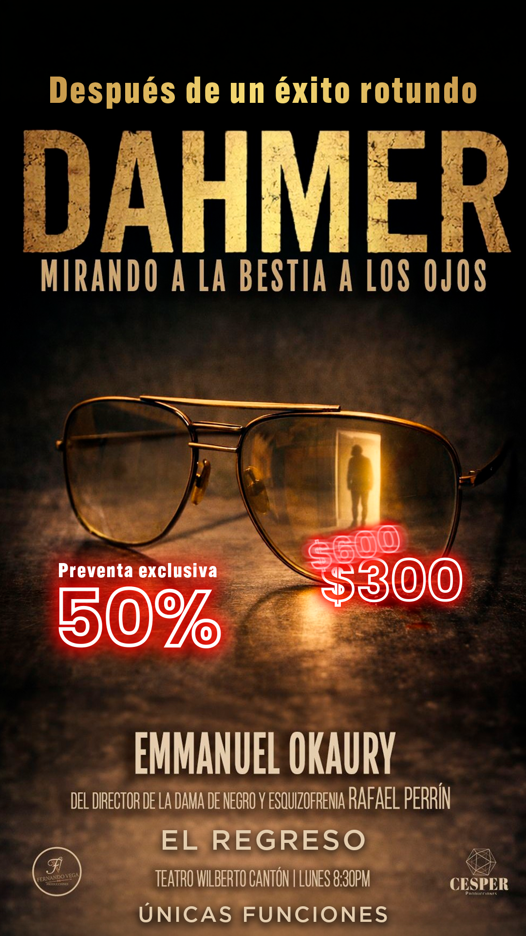 Dahmer La Obra Facebook ad from Apr 1, 2026