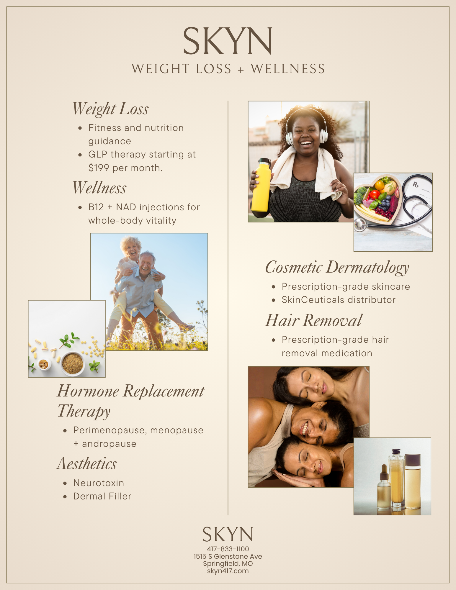 417 Magazine Facebook ad: SKYN Weight Loss + Wellness