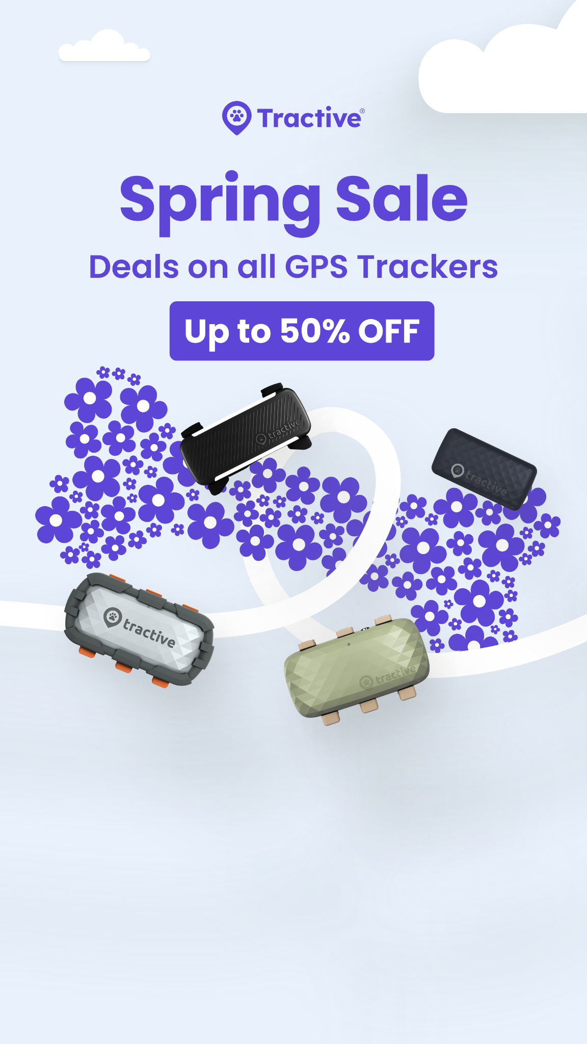 Tractive Facebook ad