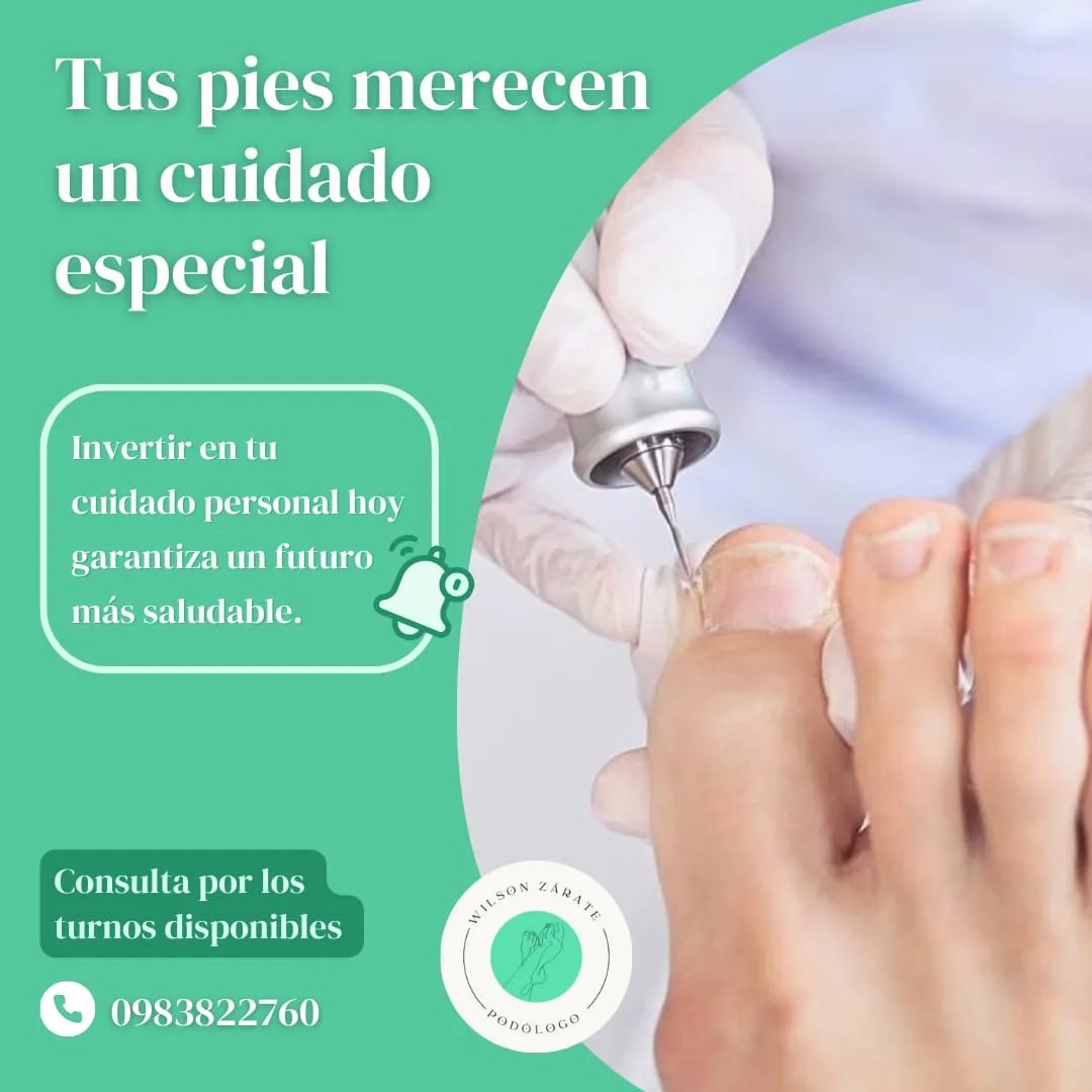Podologo W. Zarate Facebook ad