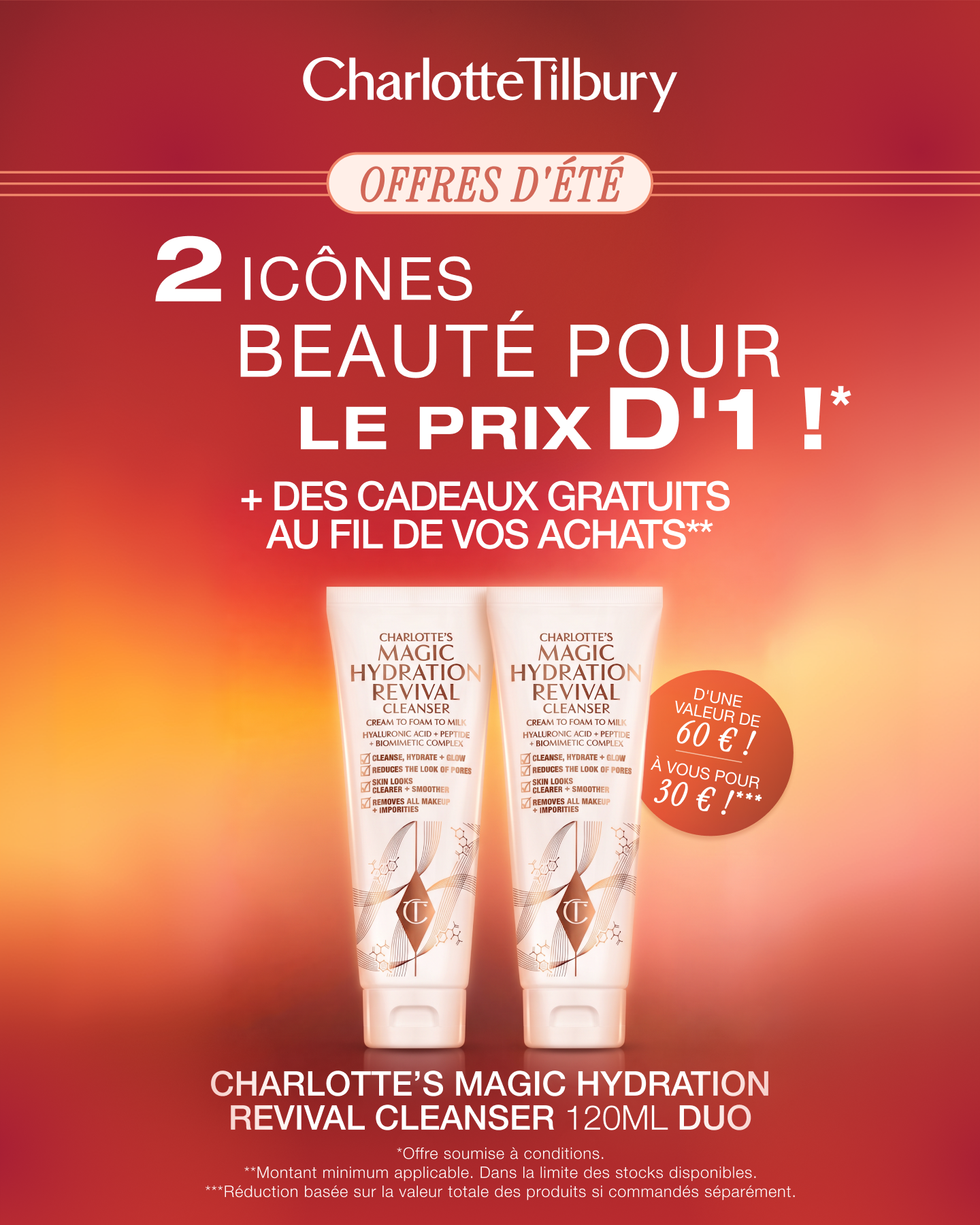 Charlotte Tilbury Facebook ad