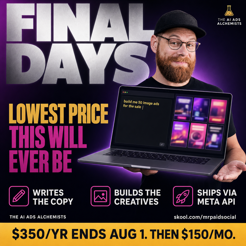 Mr. Paid Social Facebook ad