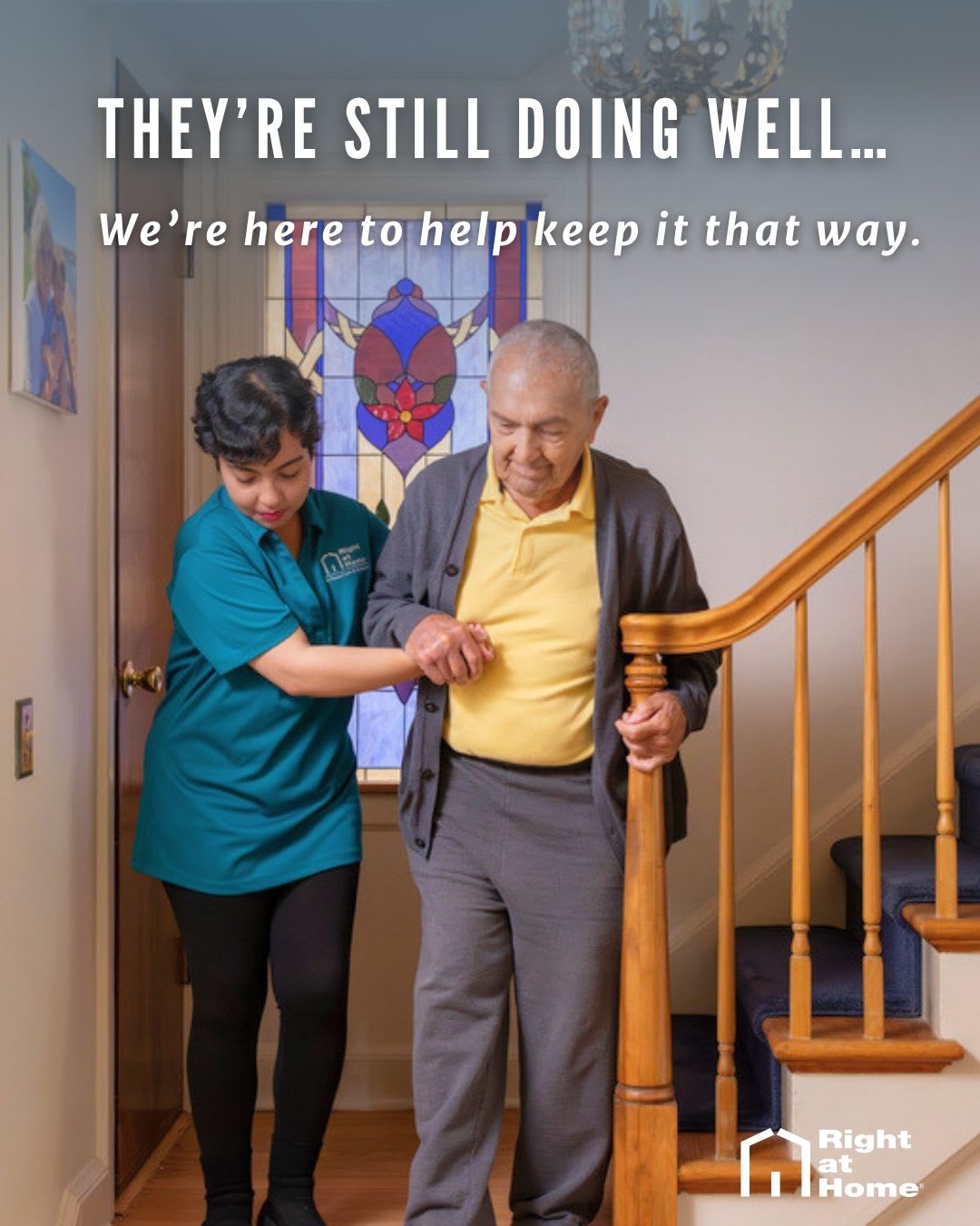 Right at Home Facebook ad: Home Care | Senior Care | Elder Care | Haverhill, MA |…