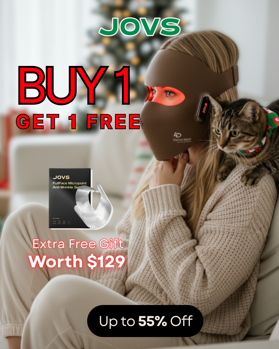 JOVS Facebook ad: 1-Week Visible Results