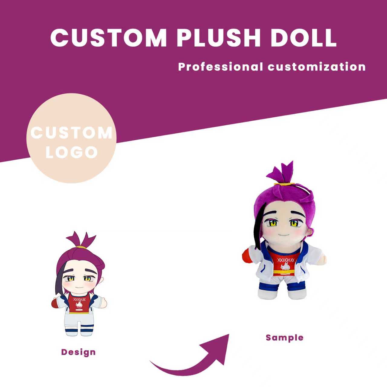 Gaopengtoys Facebook ad: Custom Plush Dolls