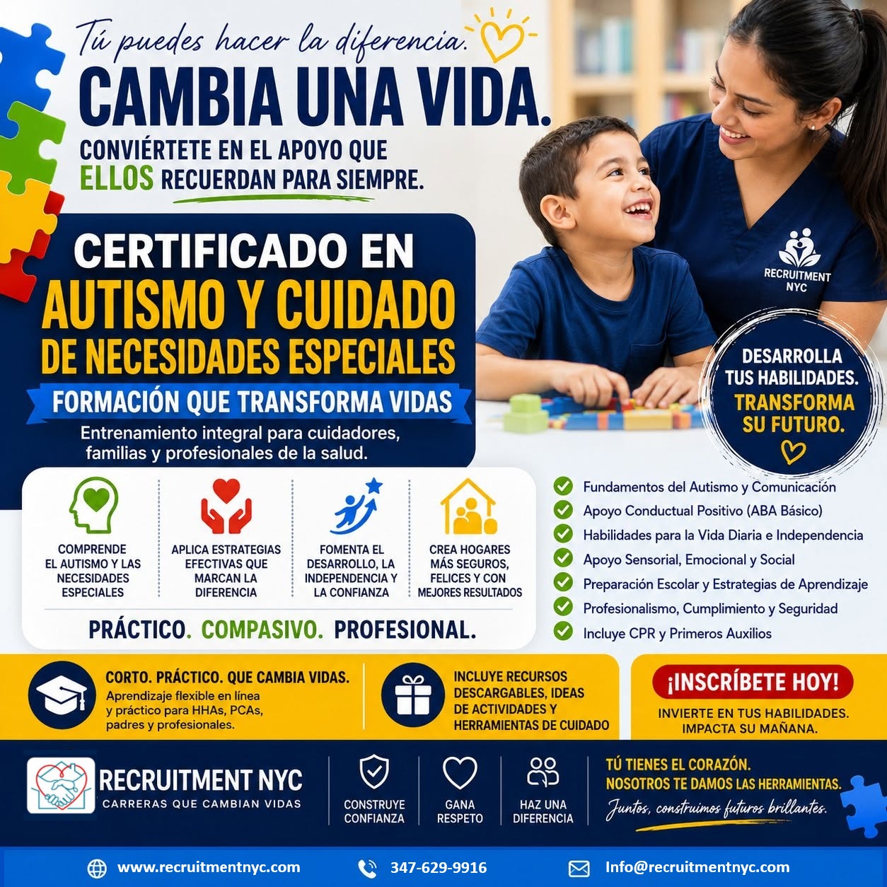 Medical Recruitment Services NYC Facebook ad