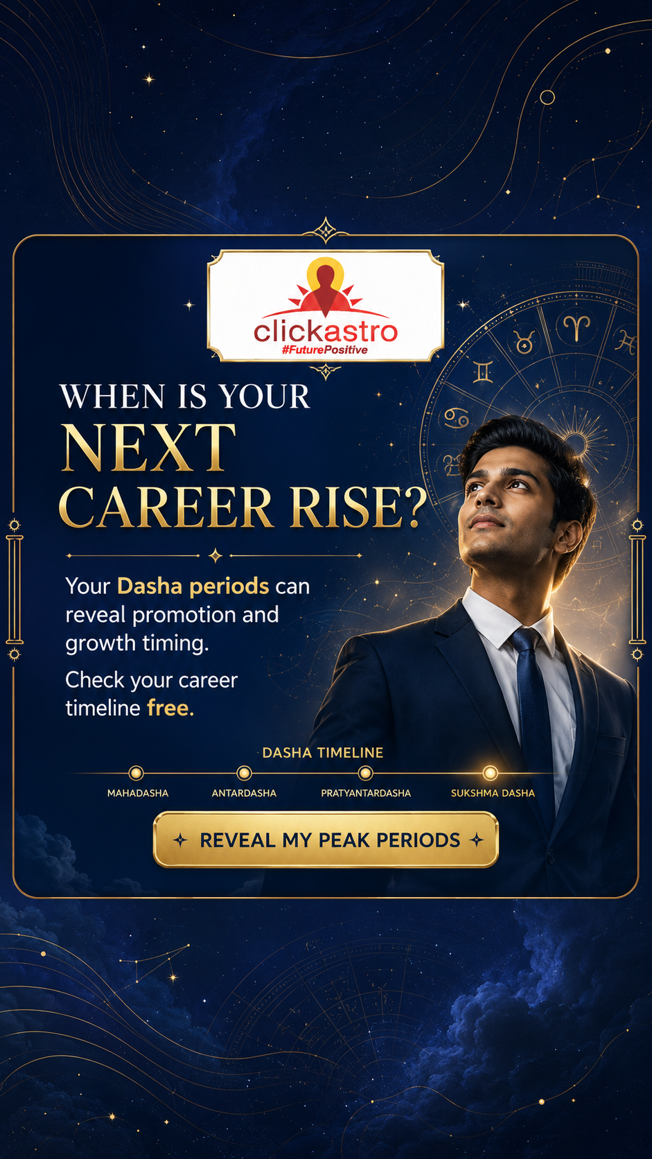 Clickastro Facebook ad