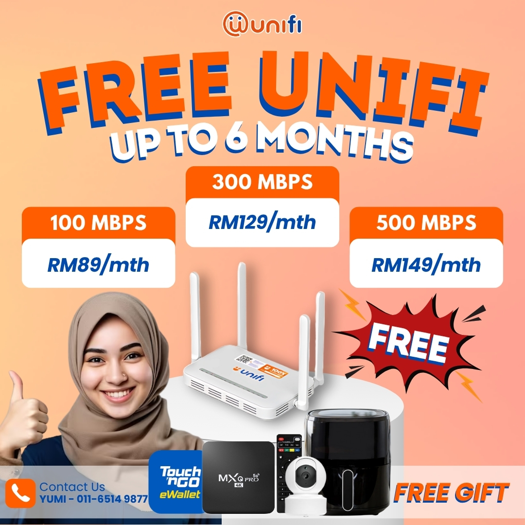 Unifi Free Gift Hebat Facebook ad from Jan 19, 2026