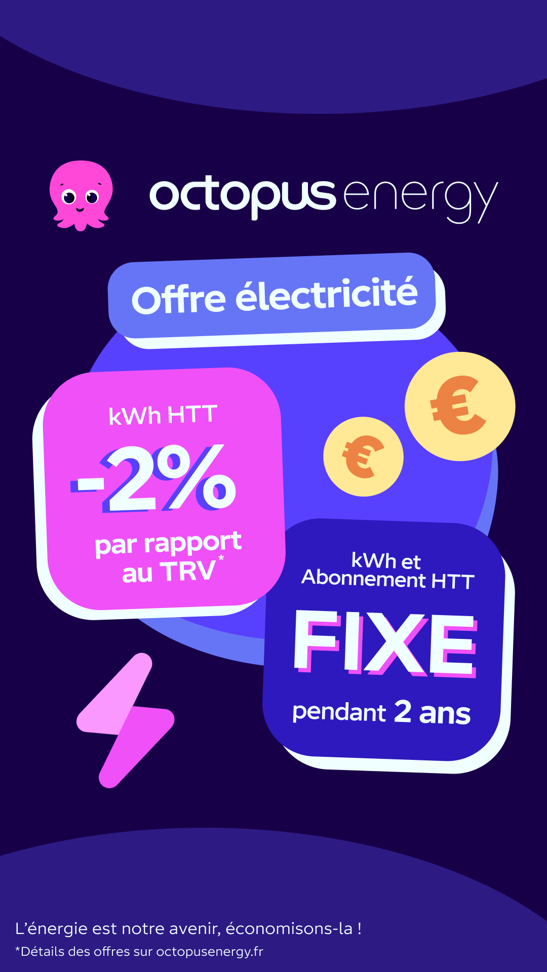 Octopus Energy Facebook ad