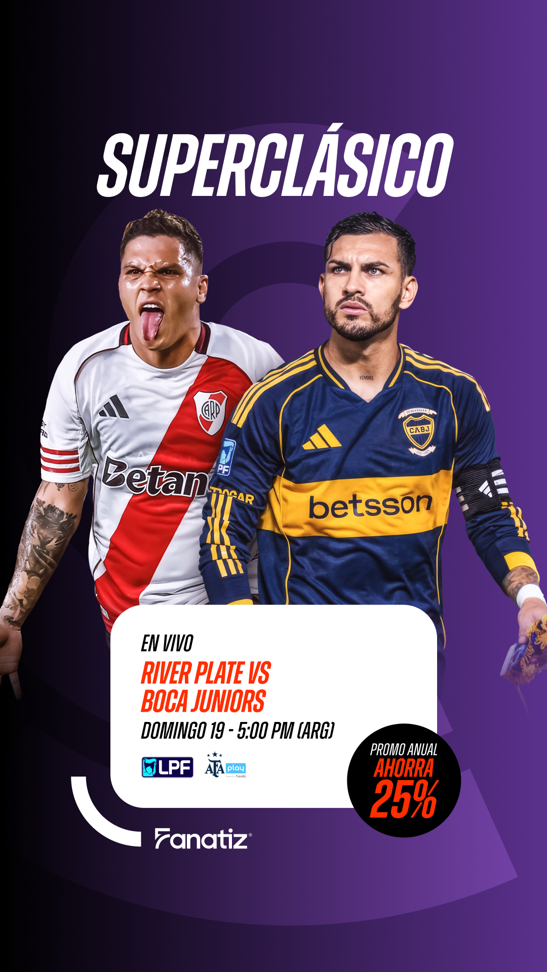 Fanatiz Facebook ad