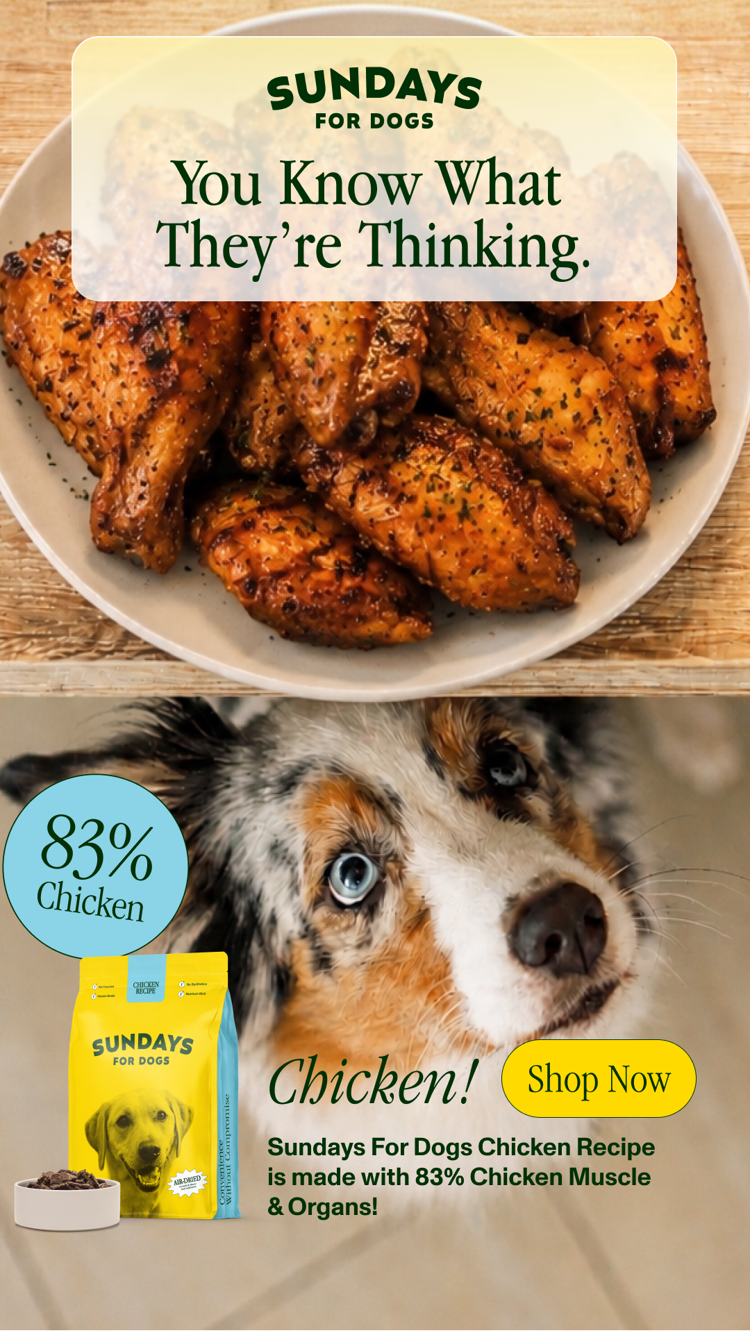 Sundays Facebook ad