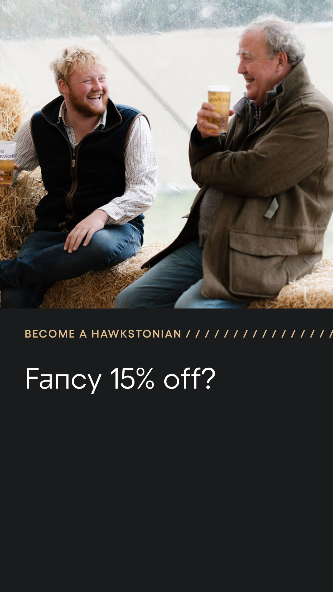 Hawkstone Facebook ad