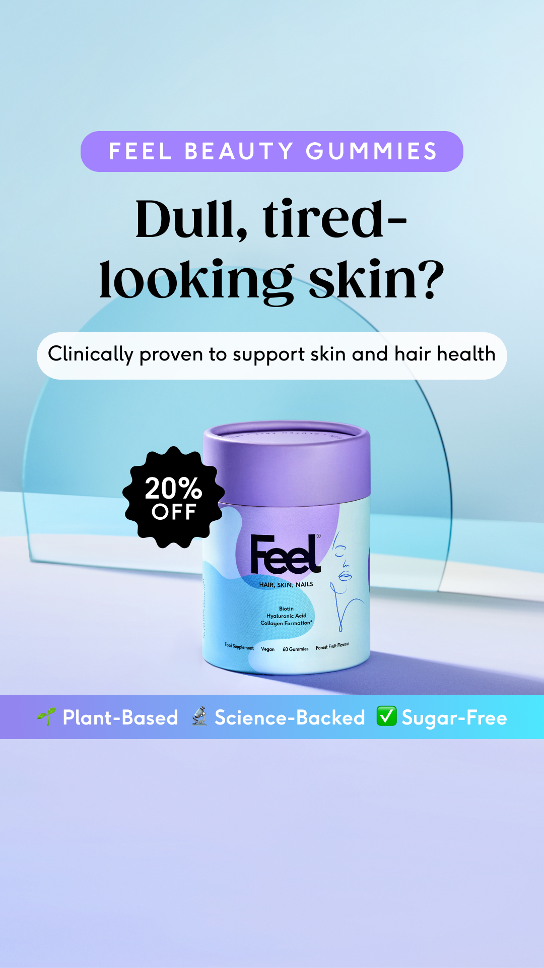 Feel Facebook ad