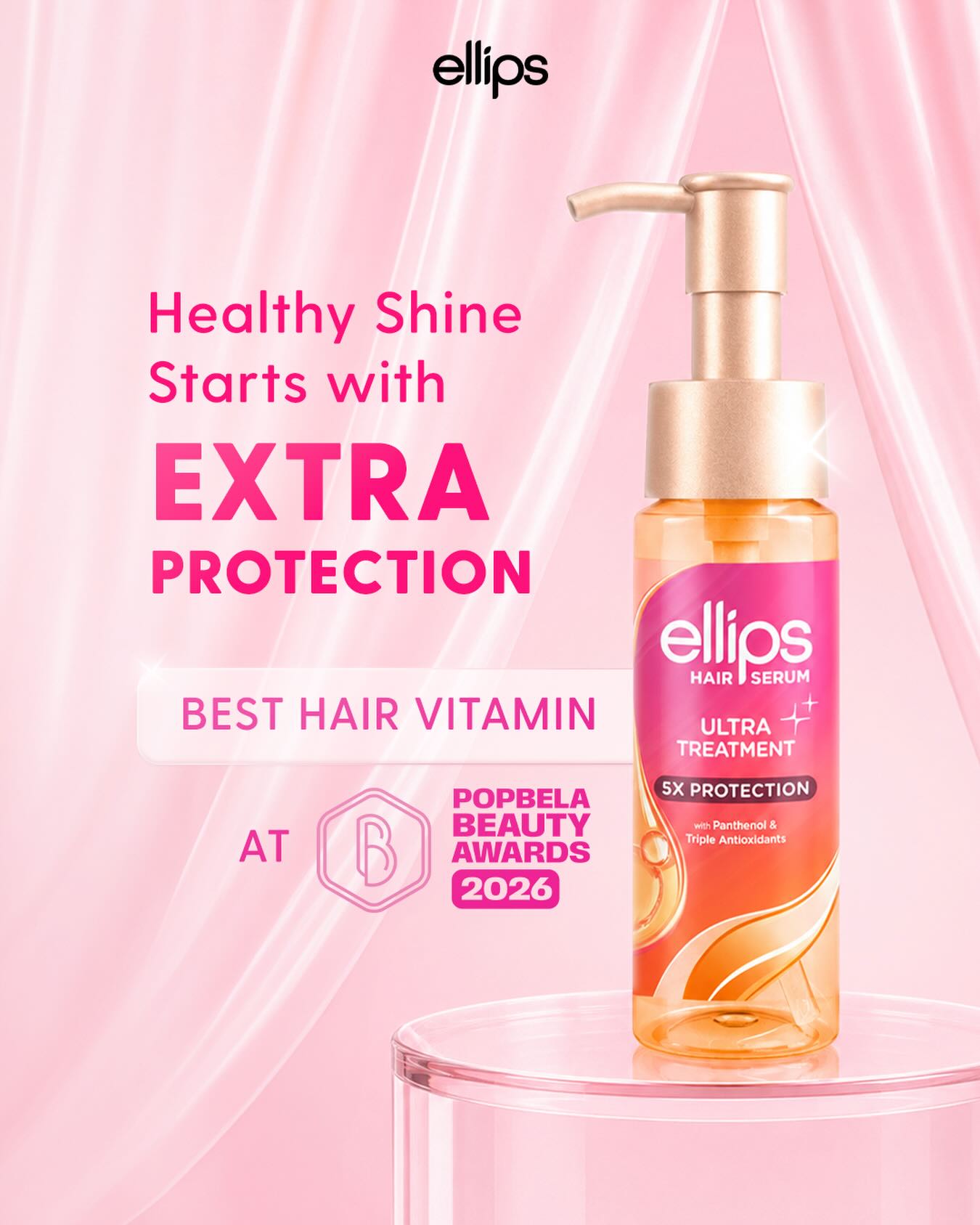 Ellips Haircare Facebook ad