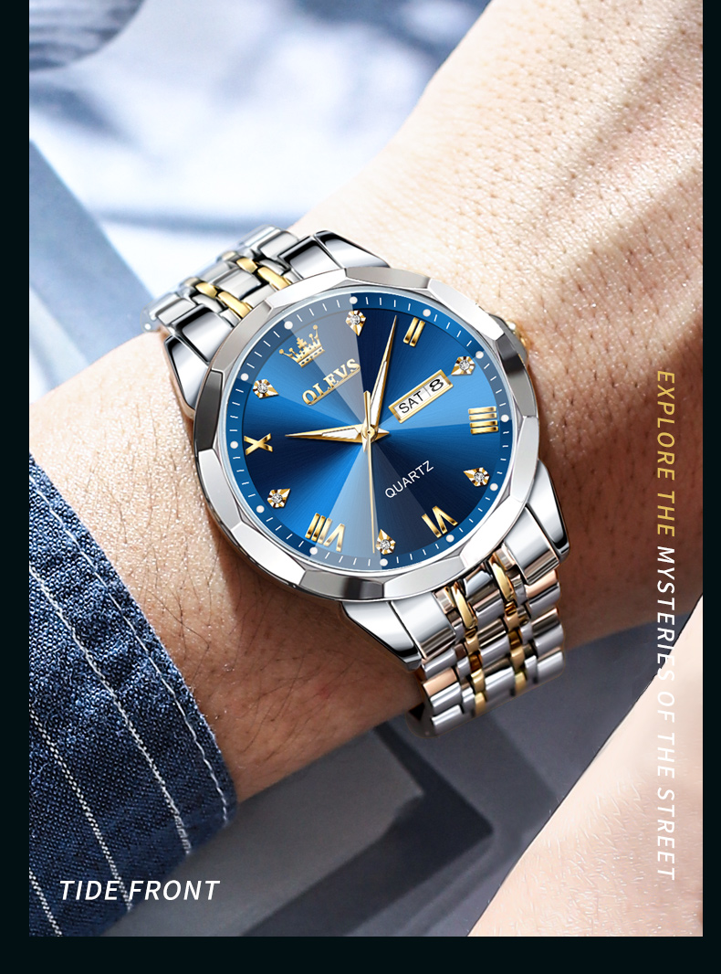 Royal brands collection Facebook ad: The Classic Olevs Automatic Watch