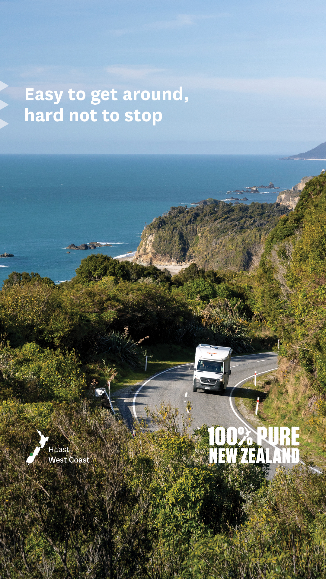 100% Pure New Zealand Facebook ad